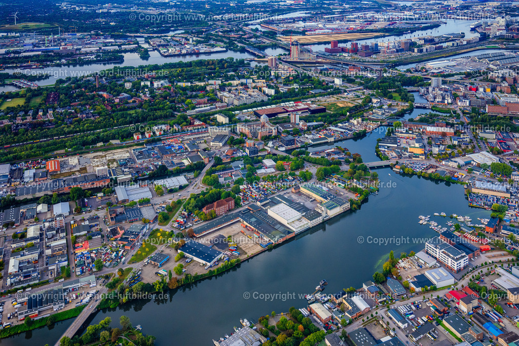 Hamburg_Rothenburgsort_ELS_6473200925 | HAMBURG 20.09.2025 Industrie- und Gewerbegebiet " Großmannstraße " an der Straße Bullenhuser Damm in Hamburg, Deutschland. // Industrial and commercial area " Grossmannstrasse " on street Bullenhuser Damm in Hamburg, Germany. Foto: Martin Elsen