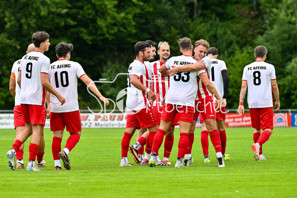 BC Adelzhausen - FC Affing | Jubel nach 0-1 / Affing 33