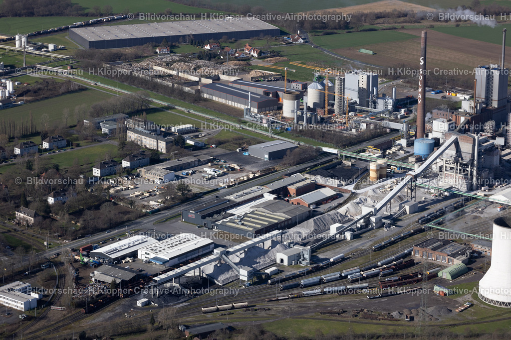 Luftbilder Xantener Str._Solvay Chemicals GmbH_47495 Rheinberg-1474 | Aerial view industry ,Xantener Str., Rheinberg ,Solvay Chemicals GmbH,Germany , Europe , North Rhine-Westphalia,Germany,Europe - Realisiert mit Pictrs.com
