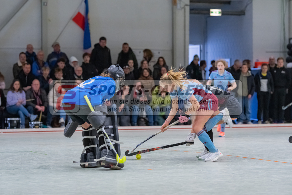 HK_20230225_104559 | Deutsche Meisterschaft WU16 HC Ludwigsburg - UHC Hamburg am 25.2.2023 DSC 99, Düsseldorf ,