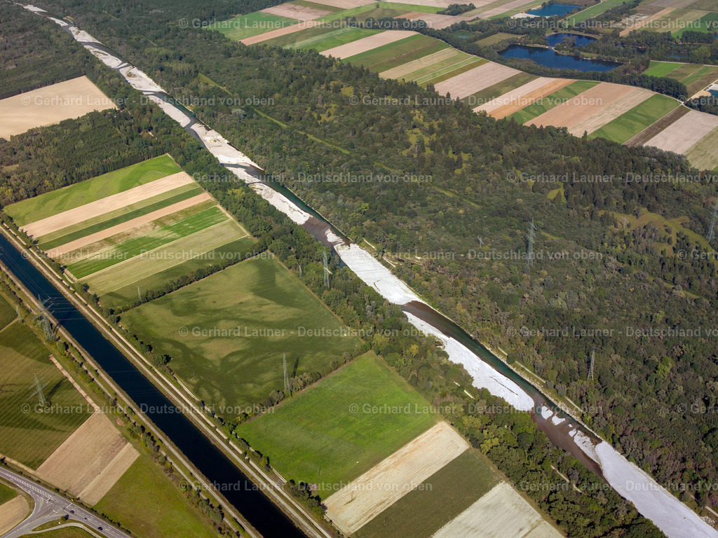 2403253 | Lechkanal , Lech bei Herbertshofen