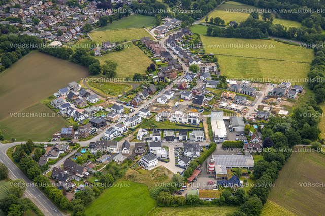 Dorsten220604717 | Luftbild, Einfamilienhäuser Neubaugebiet Auf dem Beerenkamp / Schwickingsfeld und Tidenwiese, Feldmark, Dorsten, Ruhrgebiet, Nordrhein-Westfalen, Deutschland