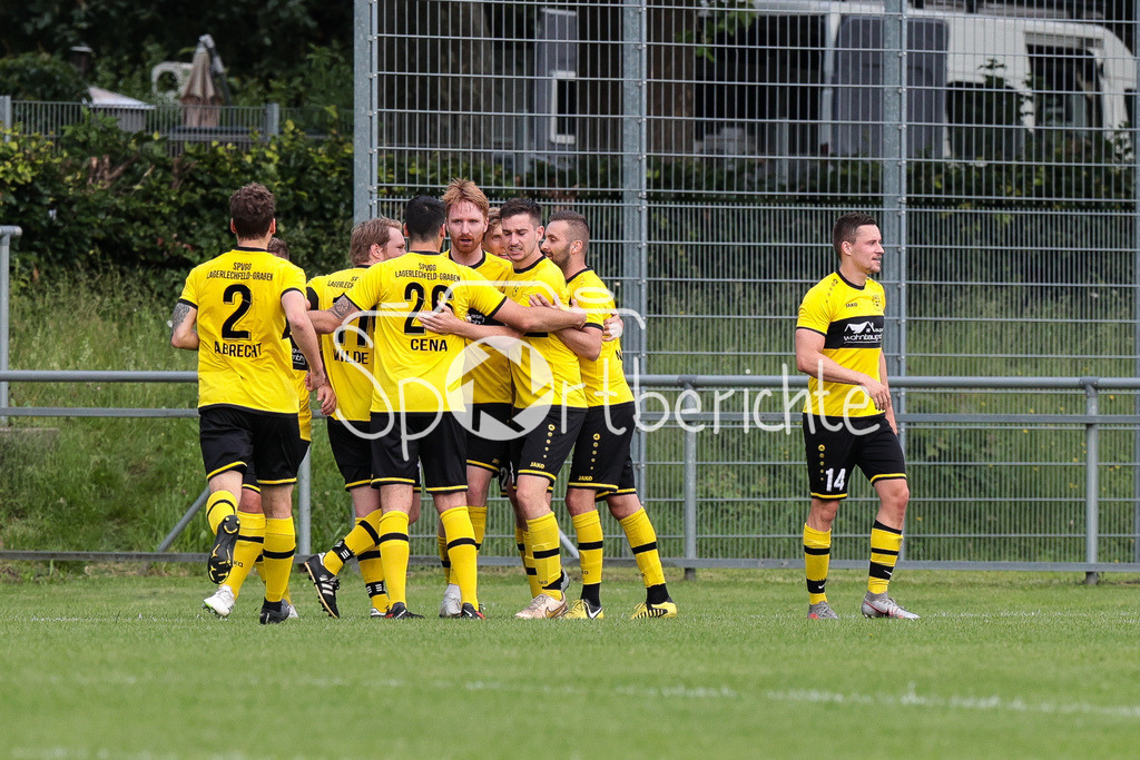 SpVgg Lagerlechfeld - BC Aichach | Jubel nach 1-0