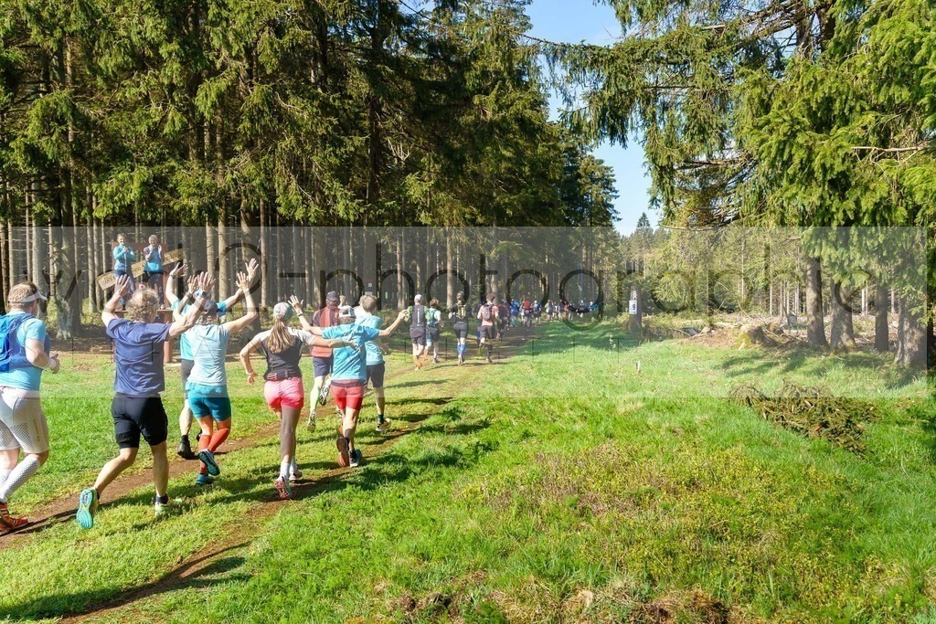 Rennsteiglauf 2023 | Rennsteiglauf 2023 am 12. Mai 2023 - Marathon-Strecke Neuhaus/Rwg. - Schmiedefeld