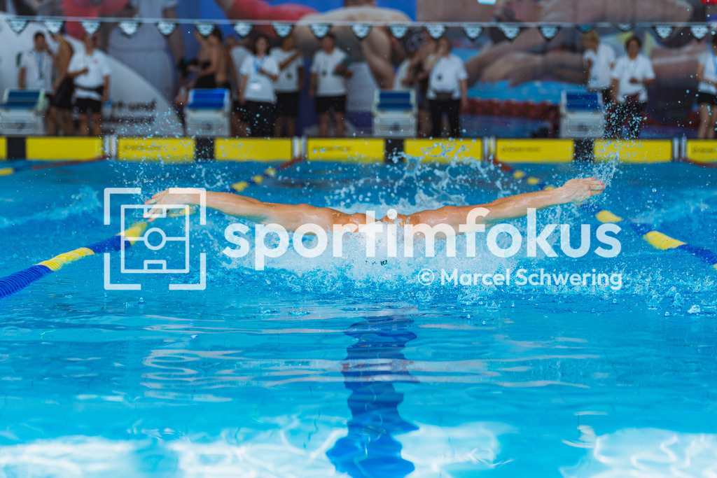 OPERA Swim Classics 2026 | Gian Luca Reduth bei den 50 Metern Schmetterling in Lauf 16. OPERA Swim Classics in der Wuppertaler Schwimmoper, Wuppertal, 26.09.2026. sportimfokus / Marcel Schwering - Realisiert mit Pictrs.com
