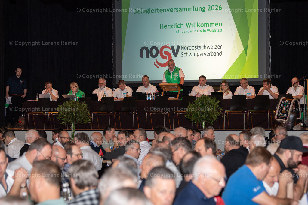 Schwingen -  NOSV DV 2026 | Waldstatt, 18.1.26, Schwingen - NOSV DV.
