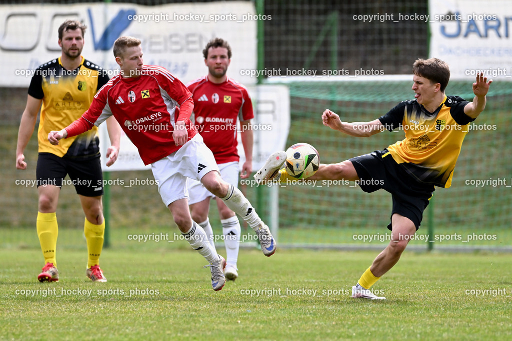 SV Arnoldstein vs. FC Union Sillian-Heinfels | #10 Ben Georg Kreuzer SV Arnoldstein, #16 Benjamin Fürhapter FC Sillian, #31 Roman Binter SV Arnoldstein, #6 Gabriel Mayr FC Sillian, SV Arnoldstein vs. FC Union Sillian-Heinfels, SV Arnoldstein vs. FC Union Sillian-Heinfels am 29.03.2026 in Arnoldstein (Waldparkstadion Arnoldstein), Austria, (Photo by Bernd Stefan)