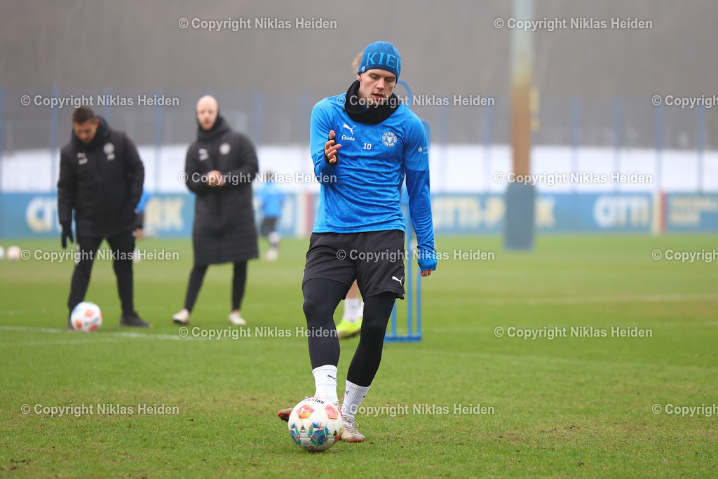 NH_HolsteinKiel_Training_11022026 | #10 Jonas Therkelsen (Holstein Kiel)Fußball I Herren I Training I Saison 2025-2026 I Holstein Kiel I 11.02.2026 I Citti-Fußballpark