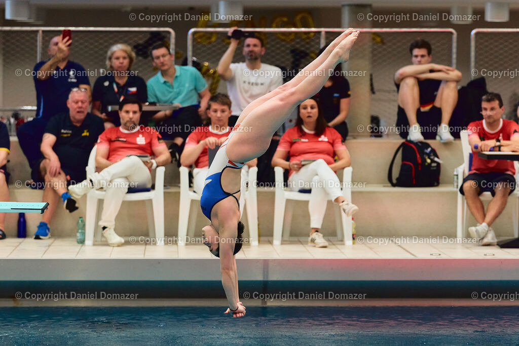 International Youth Diving Meet 2026 | Day 4 of 5 | International Youth Diving Meet 2026| Day 4 of 5 | 25.04.2026 | Youth diving competition featuring 1m and 3m springboard and platform at the Schwimmsportkomplex Freiberger Platz in Dresden.@ Domazer Photography - Realisiert mit Pictrs.com
