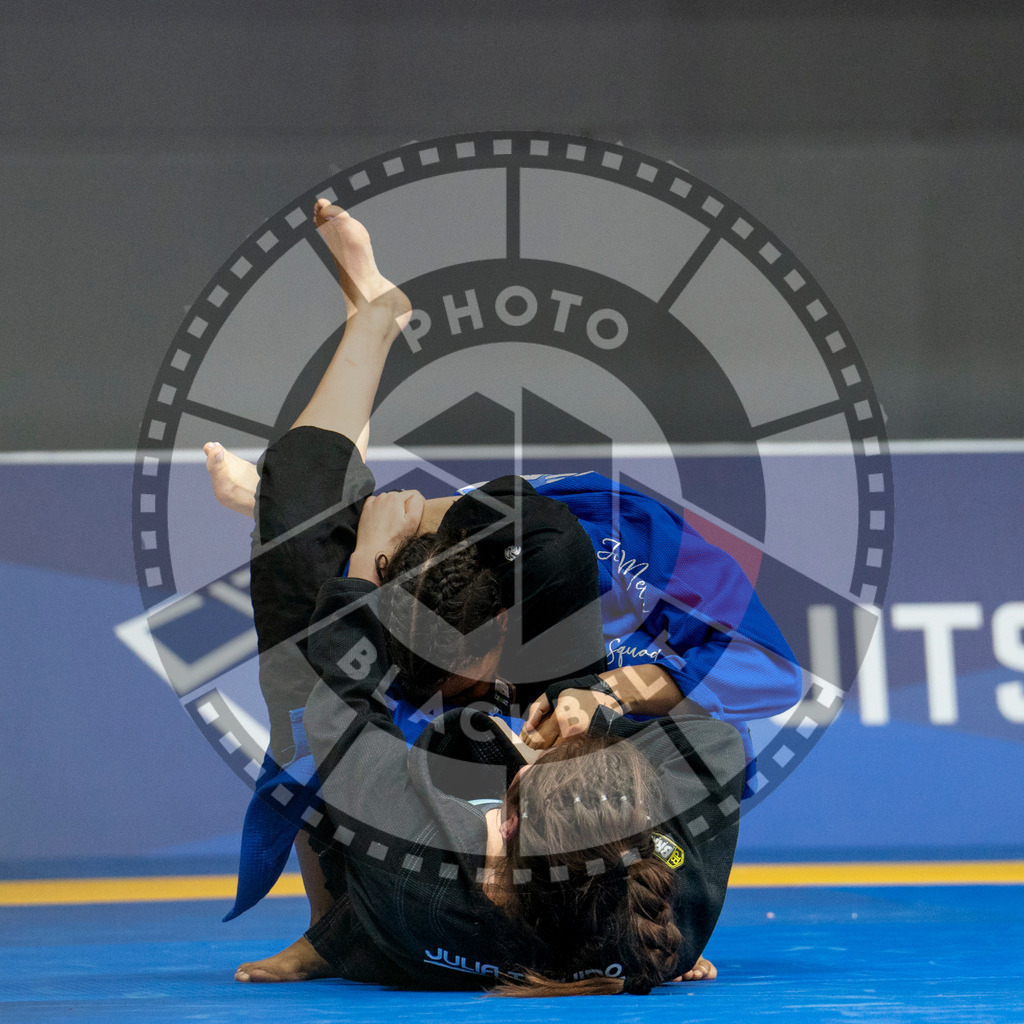 20240124PBB01751 | Fighters compete during the second day of the IBJJF European Championship in Paris, France, on January 24, 2024.