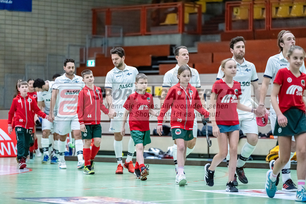 HK_20231216_107348 | 1. Bundesliga Herren  Crefelder HTC - Blau Weiß Köln am 16.12.2023 Sporthalle Glockenspitz, Krefeld ,
