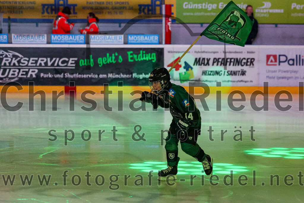 2026-01-18_007_TSV_Erding_gegen_Selber_Woelfe | Erding, Deutschland, 18.01.2026:Eishockey, Oberliga Süd 2025 / 2026, 38. Spieltag, TSV Erding gegen Selber Wölfe, Endergebnis: 2:3 n.V.Foto: Christian Riedel / fotografie-riedel.net