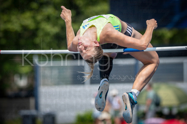 Multisport Event; Ratingen, 27.06.2026 | RATINGEN, GERMANY - JUNE 27, 2026 : Marijke Esselink (NED / Netherlands) competing during heptathlon’s high jump the Multisport Event at Stadion Ratingen on June 27, 2026 in Ratingen, Germany.