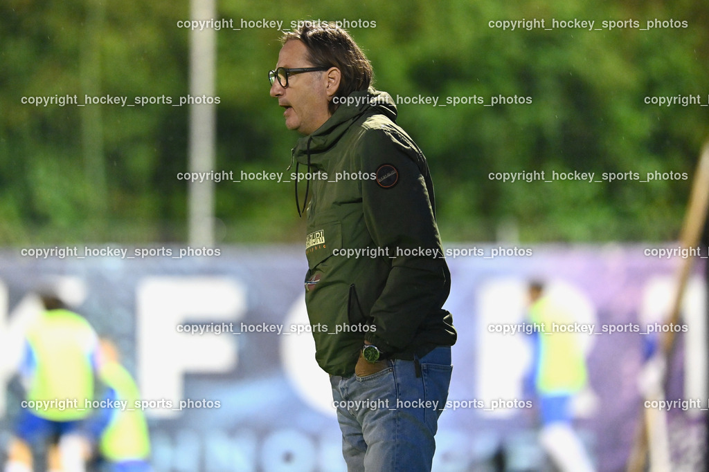 SAK vs. SV Donau  | Headcoach SAK Richard Huber, SAK vs. SV Donau , SAK vs. SV Donau  am 27.09.2024 in Klagenfurt (Sportpark Welzenegg), Austria, (Photo by Bernd Stefan)
