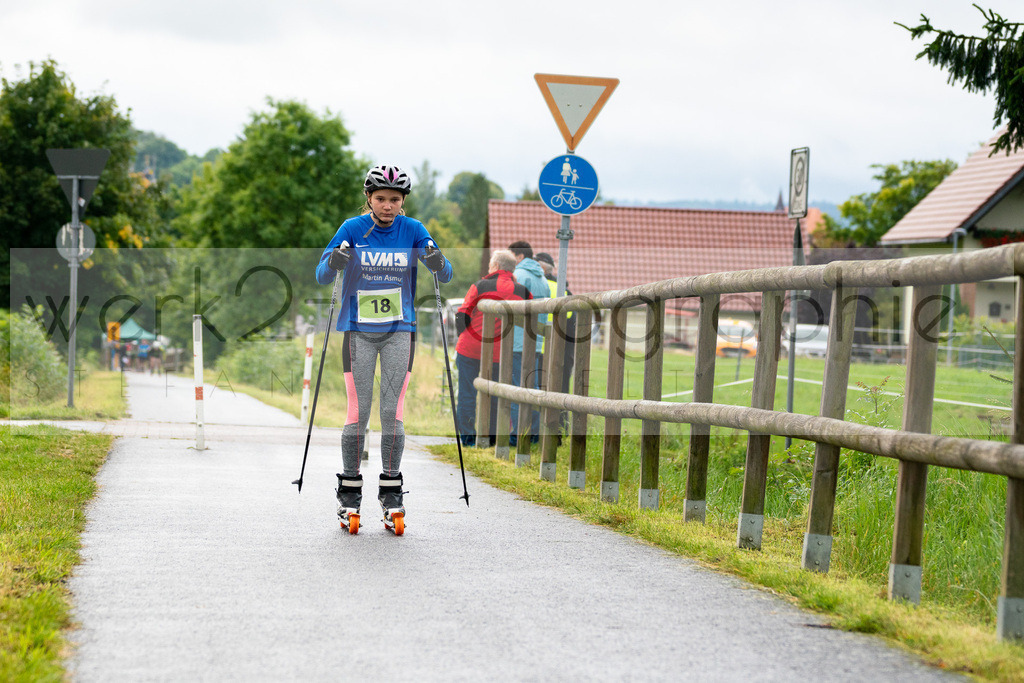 Skiroller-Anstiegslauf Floh-Seligenthal | Floh-Seligenthal am 27. August 2021