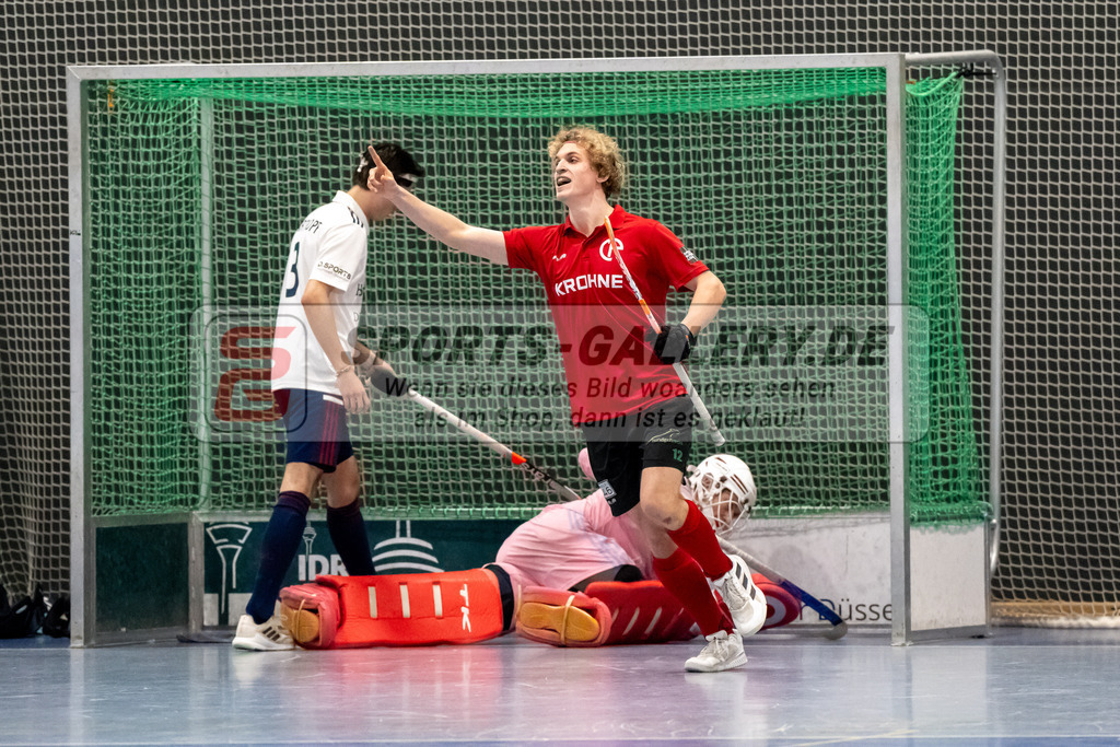 HK_20250201_102100 | 2. Bundesliga Halle Herren Düsseldorfer HC - Club Raffelberg am 1.2.2025 Halle am Seestern, Düsseldorf ,