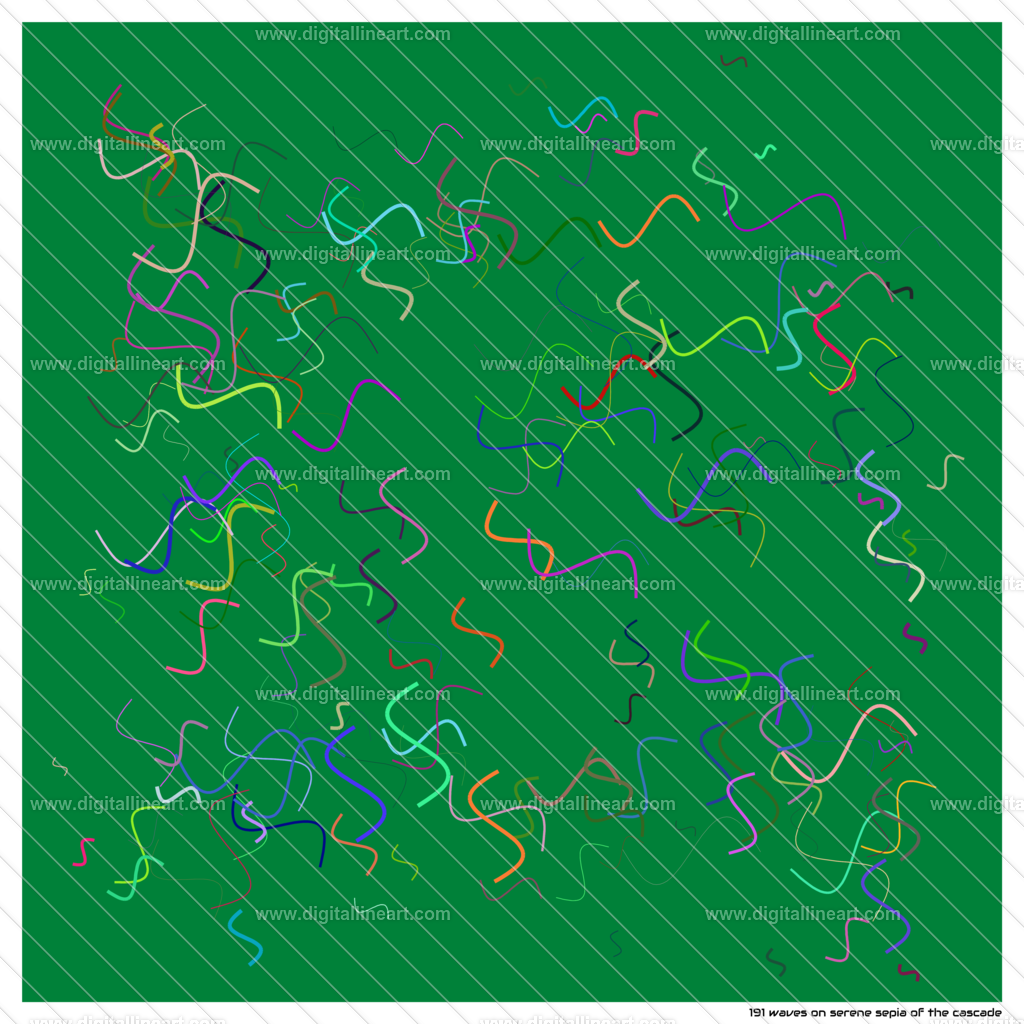 191-waves-serene-sepia-of-the-cascade | digitallineart - Realisiert mit Pictrs.com