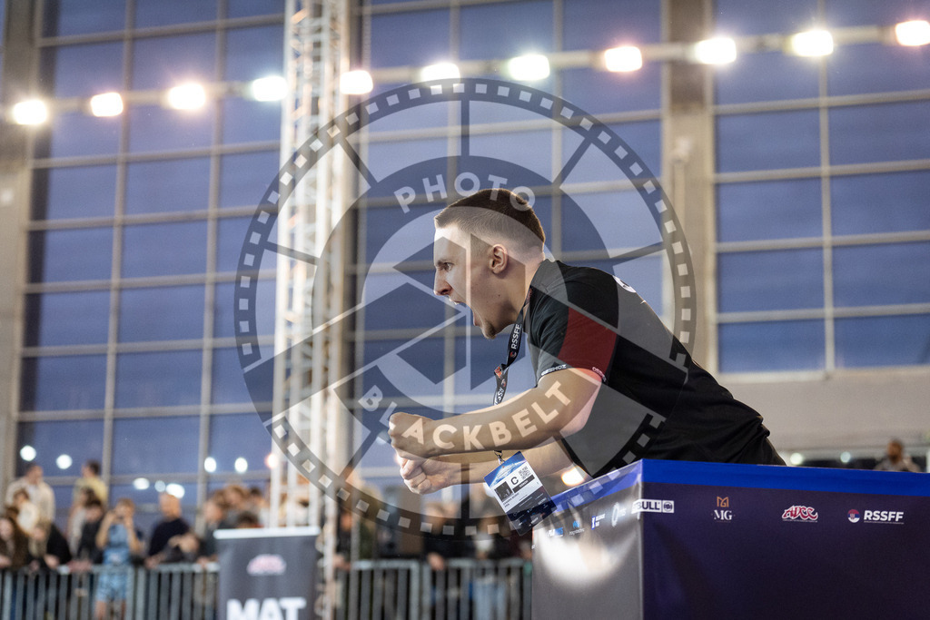 20260214PBB1374 | Fighters compete during the ADCC European Trials  competition day 1 in Belgrade, Serbia, on February 14, 2026.