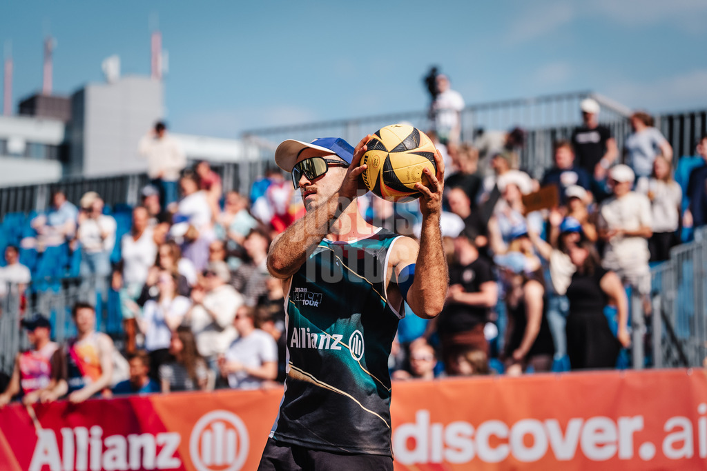 Beachvolleyball | Männer | Allianz German Beach Tour 2025 | Tourstop Hamburg | 31.05.2025 | Tilo Rietschel