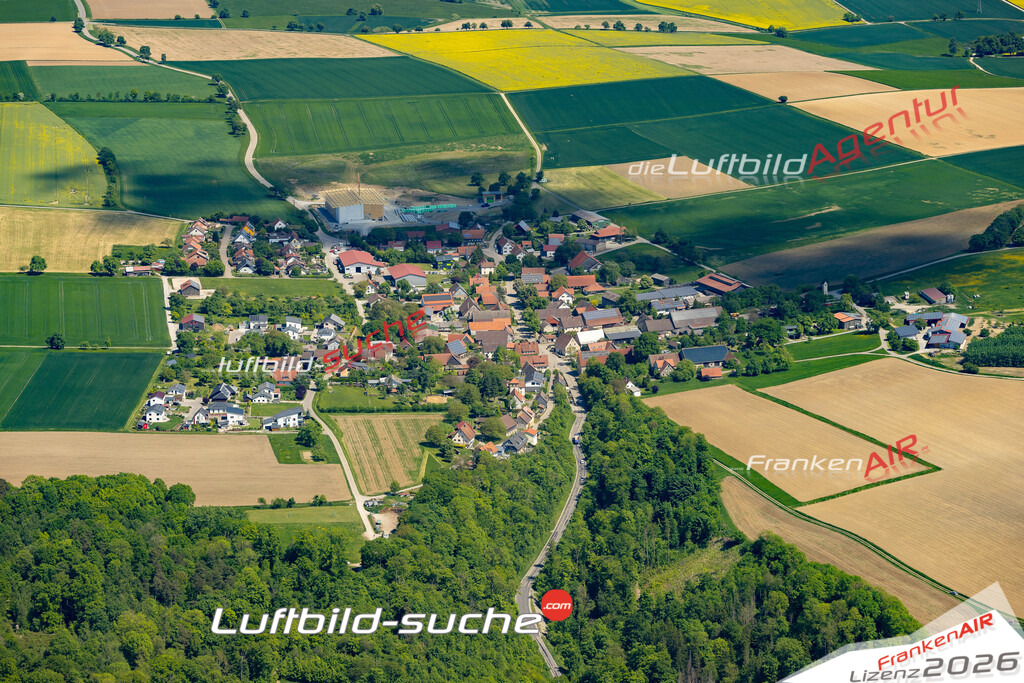Schöne Luftaufnahme als Geschenk in Jungholzhausen Braunsbach - Die Luftbildaufnahme wurde 2025 vom UL-Flugzeug heraus erstellt ( keine Drohne ) - Hochauflösende Luftaufnahme -Nicht vergleichbar mit Google Maps oder Satelittenbilder- Die Geschenkidee !Mit Lizenz und Bildrechte bestellbar