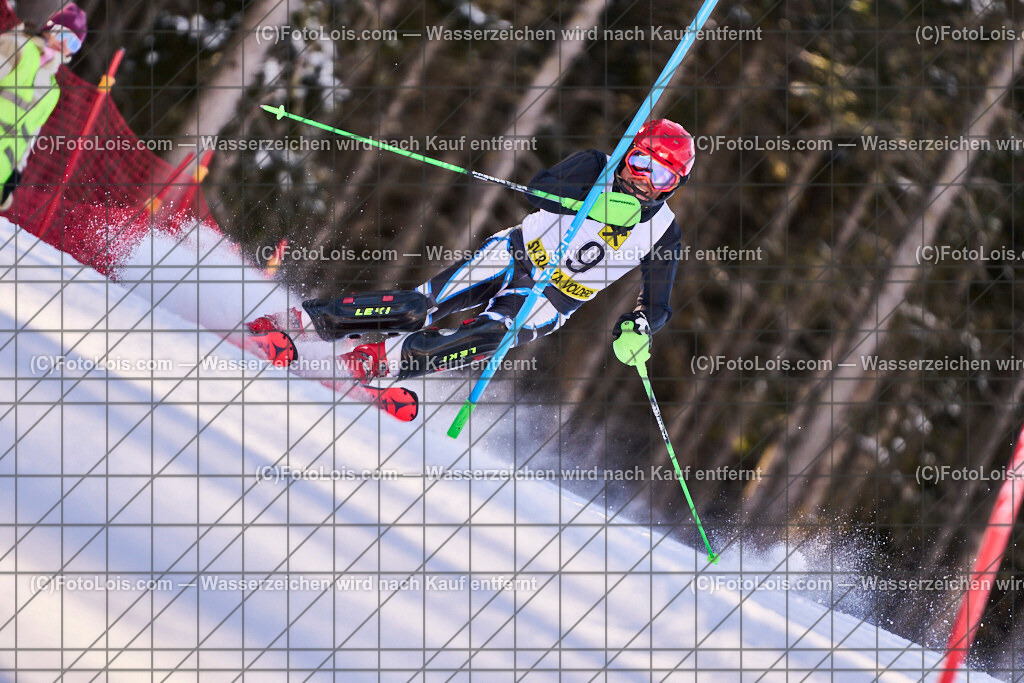 ALP6172_MASTERS-OeM-SL_Glungezer_Dobesberger Johann | Alpine Österreichische Mastersmeisterschaften auf dem Glungezer. Tiroler Skiverband, SC Volders, SLALOM - 2. Durchgang, So 2. März 2025.