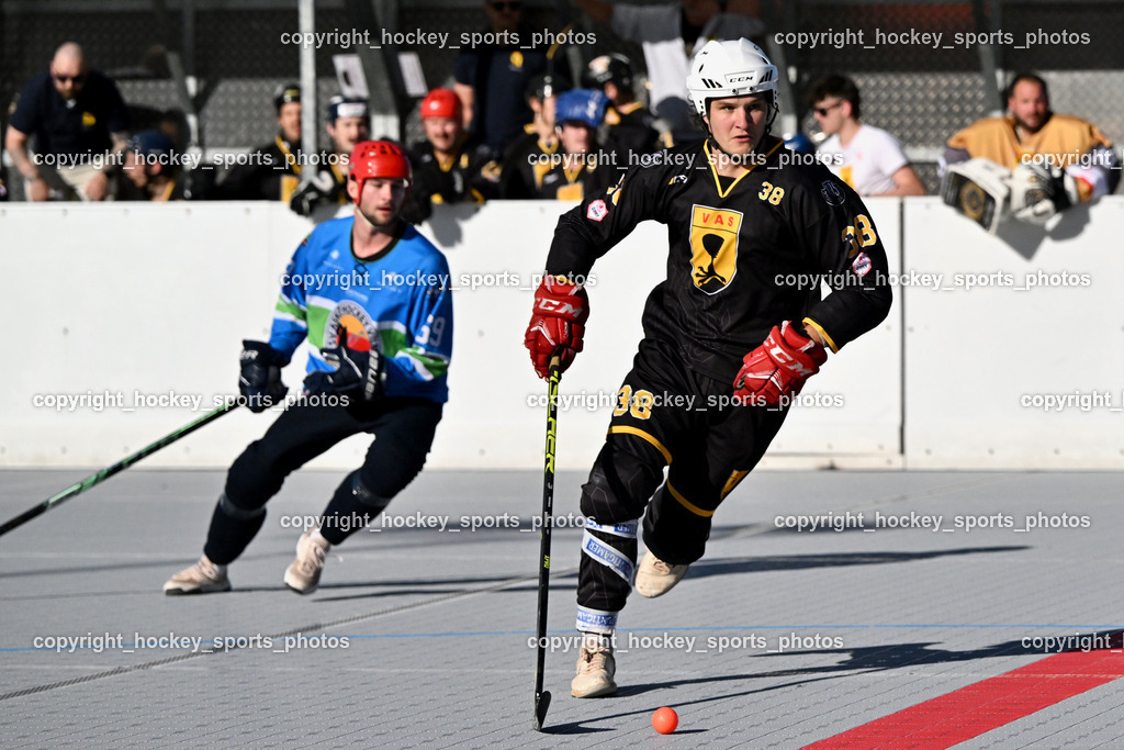 VAS Ballhockey Villach vs. ASKÖ Villach Ballhockey | #38 Kravanja Kristian VAS Ballhockey Villach, VAS Ballhockey Villach vs. ASKÖ Villach Ballhockey , VAS Ballhockey Villach vs. ASKÖ Villach Ballhockey  am 13.05.2026 in Villach (Alpen Arena ), Austria, (Photo by Bernd Stefan)