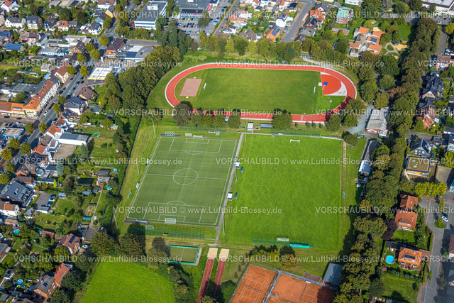 Haltern230905823 | Luftbild, Sportanlage des ETuS Haltern von 1927, Conzeallee, Haltern-Stadt, Haltern am See, Ruhrgebiet Münsterland, Nordrhein-Westfalen, Deutschland