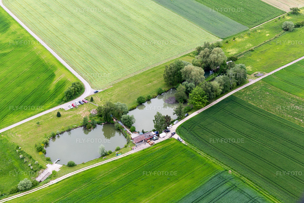 Luftbild: Aspachgraben in Vöhringen im Bundesland Baden-Württemberg in Deutschland. Foto: IMG_114734.jpg vom 31.05.2019 durch Werner Riehm/FLY-FOTO.de