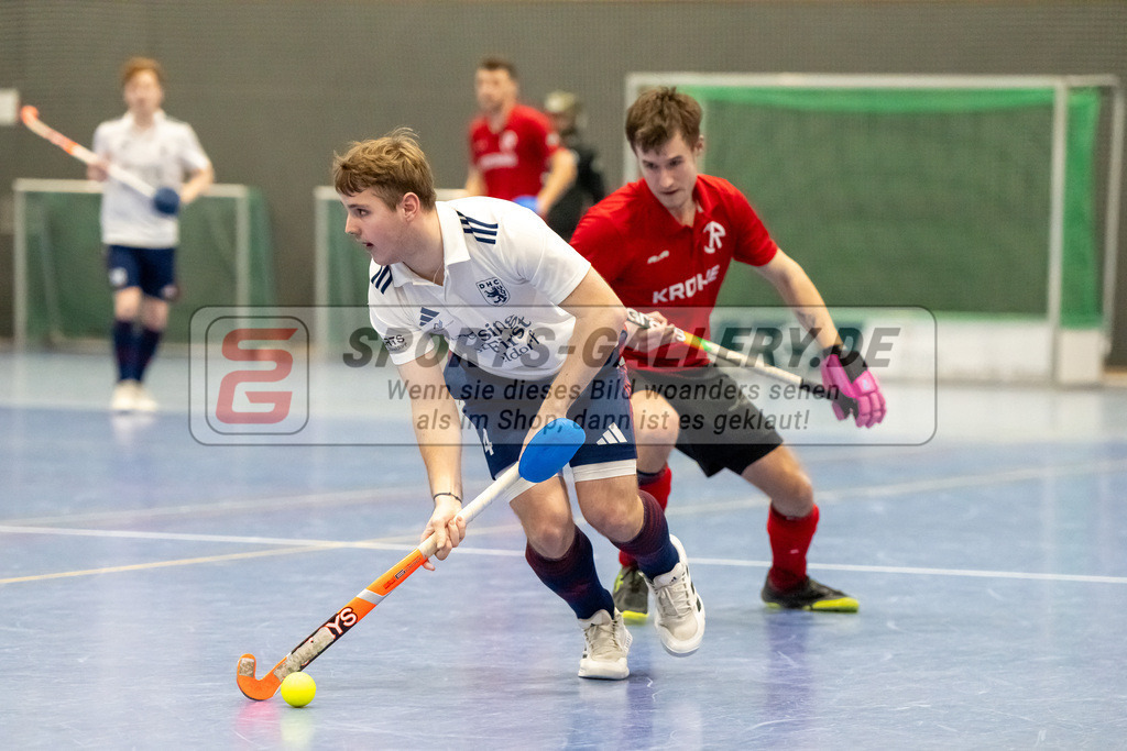 HK_20250201_102195 | 2. Bundesliga Halle Herren Düsseldorfer HC - Club Raffelberg am 1.2.2025 Halle am Seestern, Düsseldorf ,