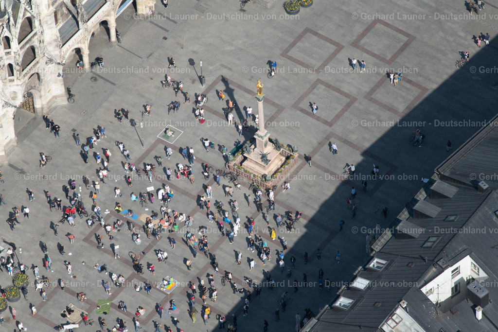 4024979 | Mariensäule auf dem Marienplatz, München