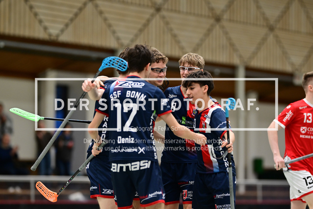 Floorball I Herren I Saison 2024-2025 I 2. FBL Herren Nord-West I 12. Spieltag I MTV Mittelnkirchen - SSF Dragons Bonn II I 037590 | Der Sportfotograf. - Realisiert mit Pictrs.com
