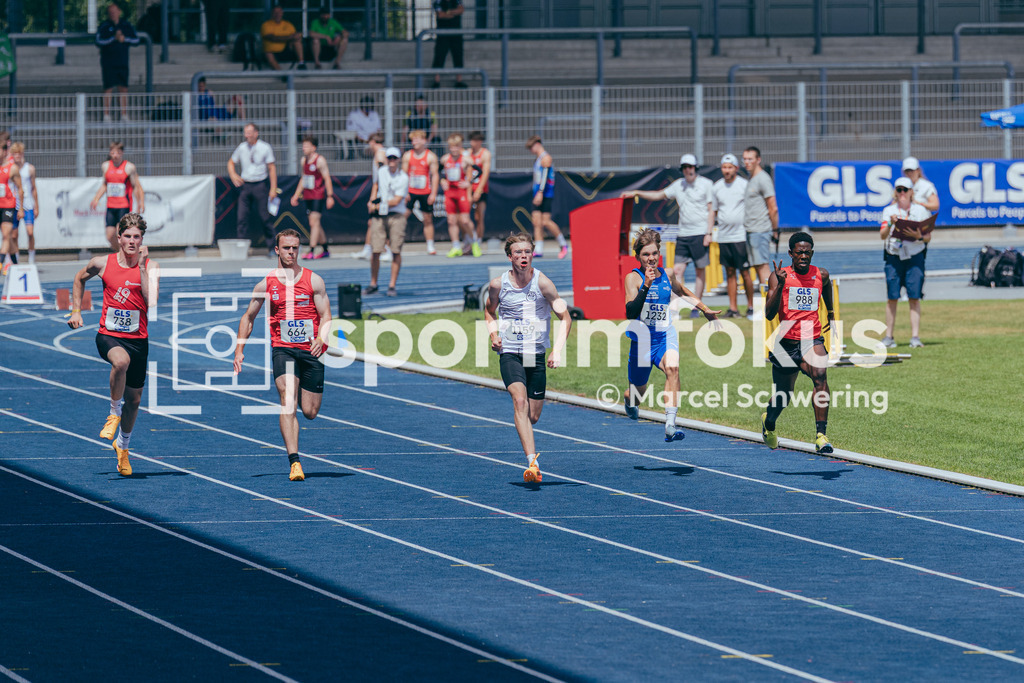 DM U23 U18 Bochum 2026 | 100-Meter-Lauf Vorlauf, Deutsche Meisterschaften der U18 &amp; U23 2026, Lohrheidestadion Bochum-Wattenscheid, 04.07.2026 Foto: Marcel Schwering / sportimfokus - Realisiert mit Pictrs.com
