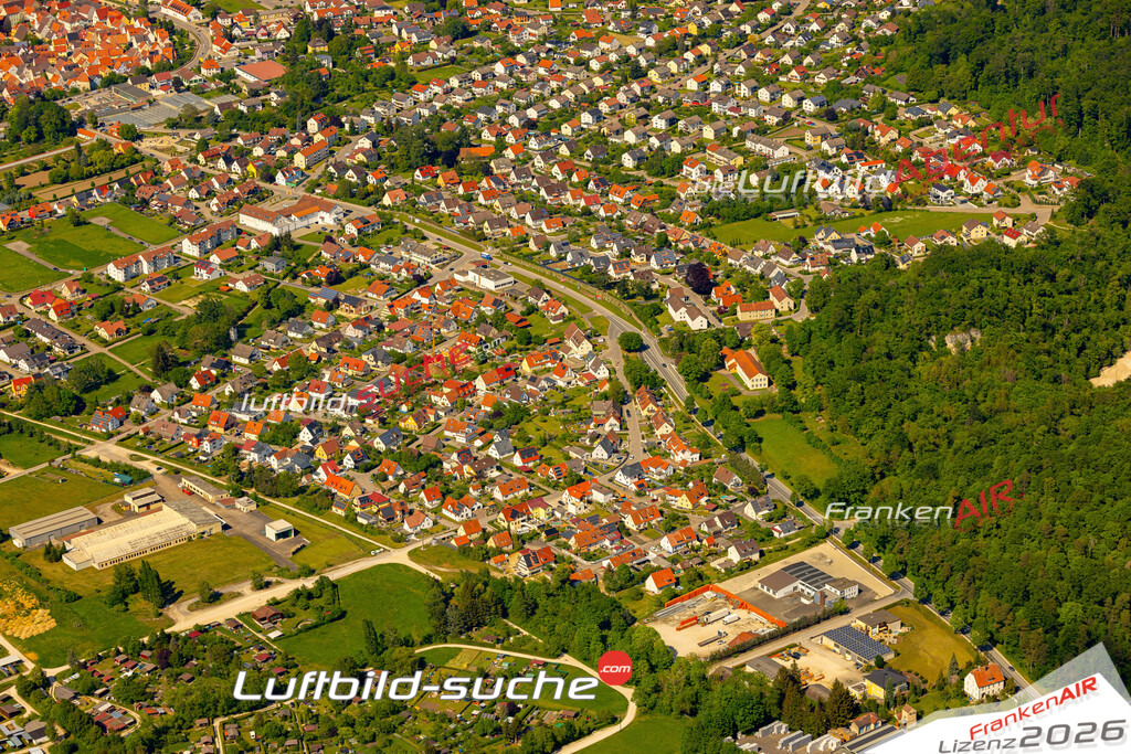 Das Luftbild zeigt :  Wemding - Die Luftaufnahme wurde 2024 vom UL-Flugzeug aus erstellt ( keine Drohne ) - Hochauflösende Luftaufnahme - Für grossformatige Ausdrucke geeignet. Die Geschenkidee !Mit Lizenz und Bildrechte bestellbar