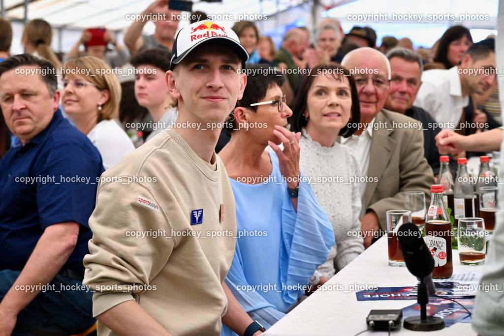Empfang Daniel Tschofenig | Einzug Daniel Tschofenig, Empfang Daniel Tschofenig, Empfang Daniel Tschofenig am 10.05.2025 in Hohenthurn (Mehrzweckhaus Hohenthuurn), Austria, (Photo by Bernd Stefan)