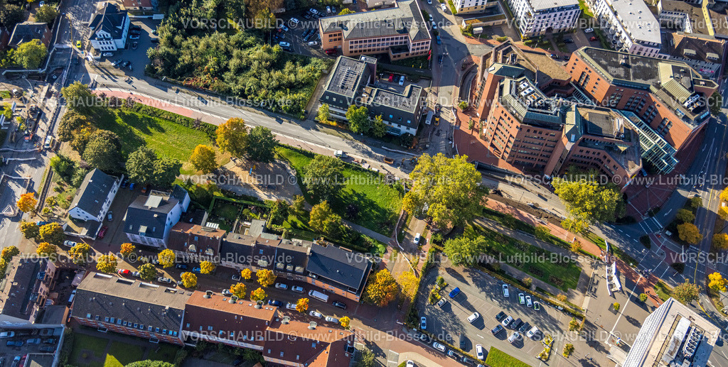 Hamm241007073 | Luftbild, Südring-Center und Rosengarten, Mitte, Hamm, Ruhrgebiet, Nordrhein-Westfalen, Deutschland