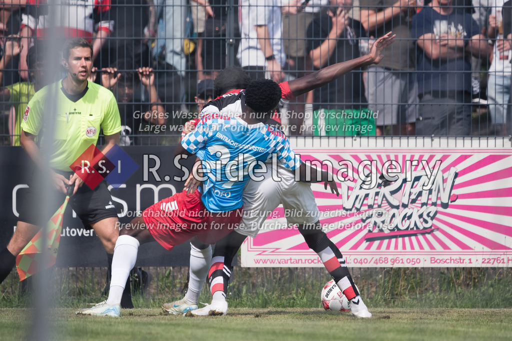 RS-1-126043 | Ezra Kwajo Ampofo (#29, EN03, Neuzugang aus Altona), Emmanuel Elorm Ntsiakoh (#4, AFC)