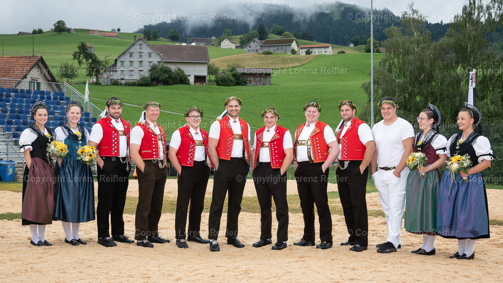 Schwingen -  Appenzeller Kantonal Schwingfest 2024 | Hundwil, 7.7.24, Schwingen - Appenzeller Kantonal Schwingfest.