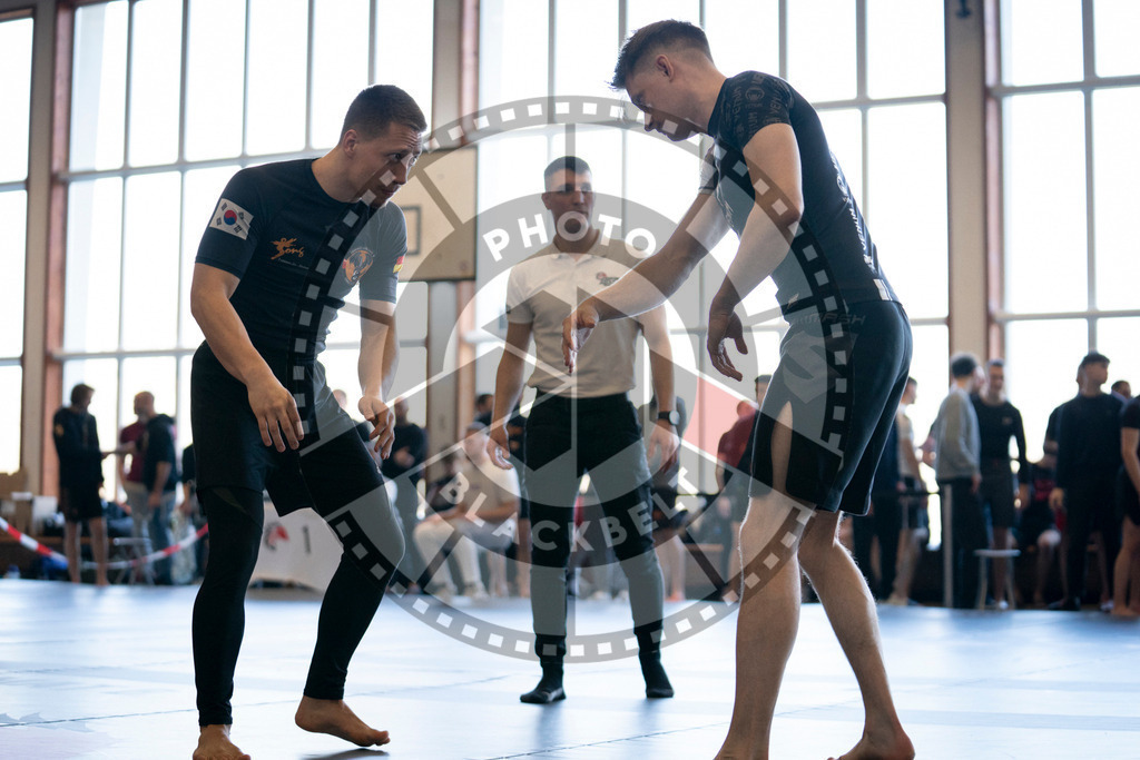 20240309PBB5734 | Fighters compete during the International Luta Livre (ILLCS) Spring Championship in Hannover, Germany, on March 9, 2024.