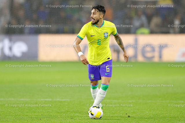220923bravsgha_0839 | Frankreich Le Havre, 23.09.2022 xabx Nationalteams Freundschaftsspiel Brasilien – Ghana v.l.,Alex Telles (Brazil), FREISTELLER - Realisiert mit Pictrs.com