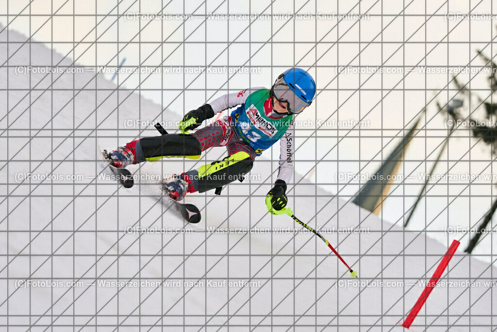 ALP4502_WaldAistCup_Kinder-SL_Koenigswiesen_Aigner Laurenz | (C)FotoLois.com, Alois Spandl, WaldAistCup Kinder-Slalom Königswiesen am Schorschilift in St. Georgen am Walde, Fr 3. März 2023.