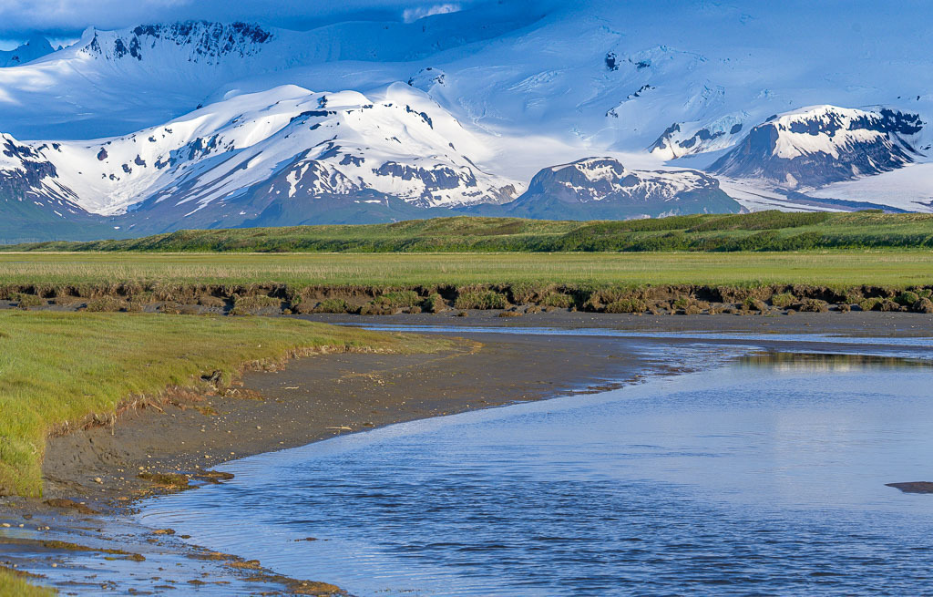 Alaska | Flug von Homer zu den Bärengebieten in Lake Clark NP und Katmai NP.  Schauplatz hier: Katmai. - Realisiert mit Pictrs.com