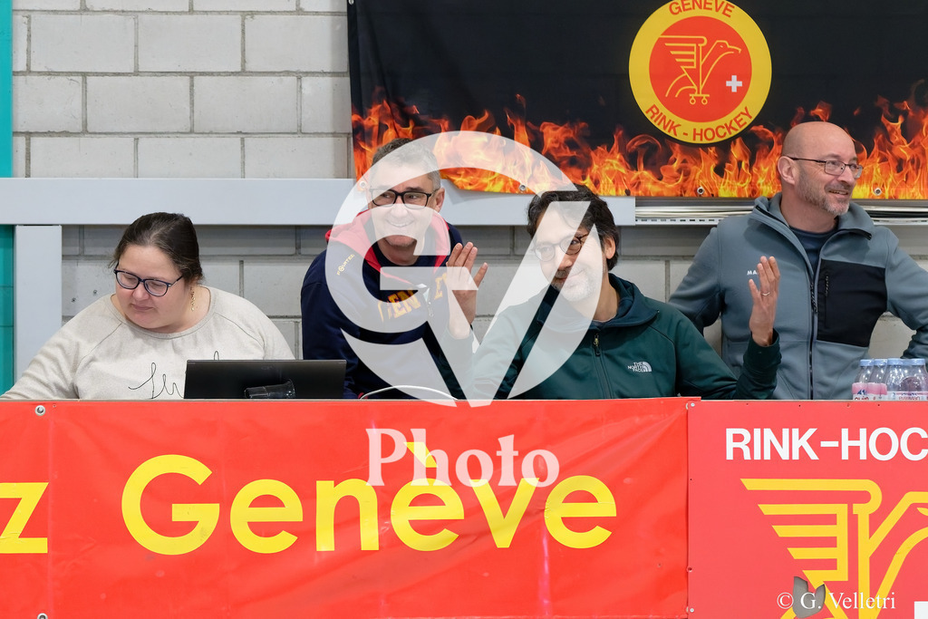 U17  - Geneve RHC B v Geneve RHC A  |  during the U17  match between Geneve RHC B and Geneve RHC A  at Centre sportif de la queue d'arve in Geneve, Switzerland