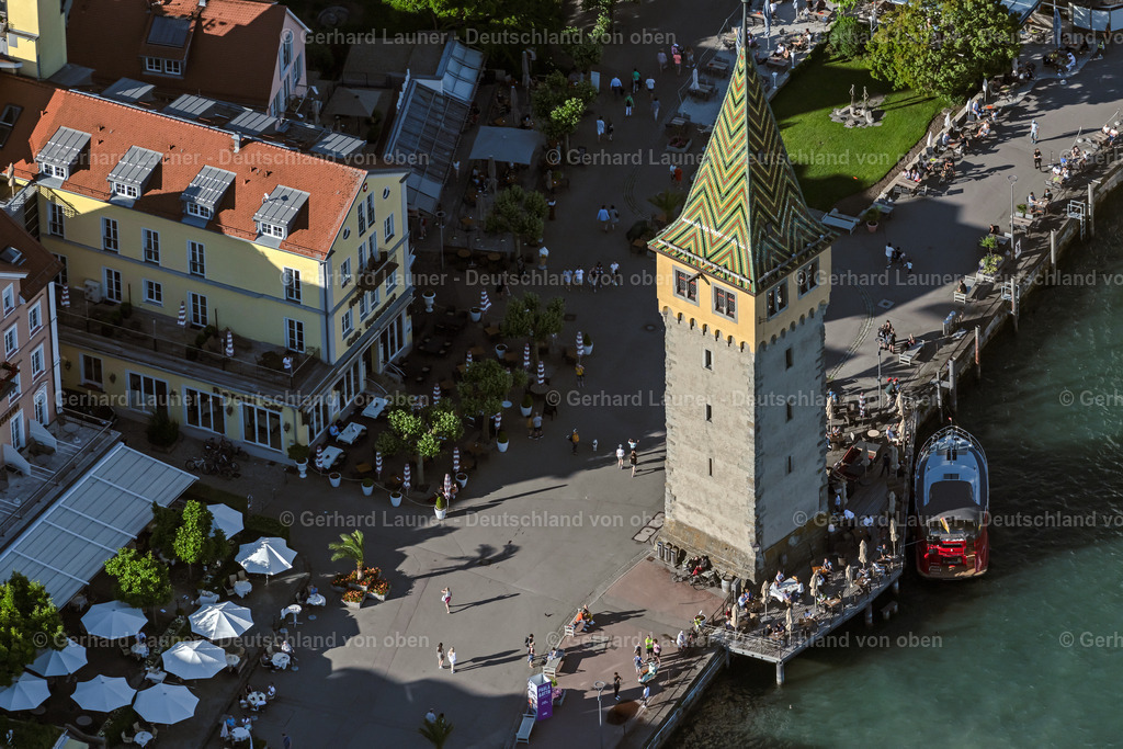 4032742 | LINDAU (BODENSEE) 12.06.2020 Tourismus- Attraktion und Sehenswürdigkeit " Mangturm " in Lindau (Bodensee) am Bodensee im Bundesland Bayern, Deutschland. Weiterführende Informationen bei: Lindau Tourismus und Kongress GmbH. // Tourist attraction and sightseeing " Mangturm " in Lindau (Bodensee) at Bodensee in the state Bavaria, Germany. Further information at: Lindau Tourismus und Kongress GmbH. Foto: Gerhard Launer