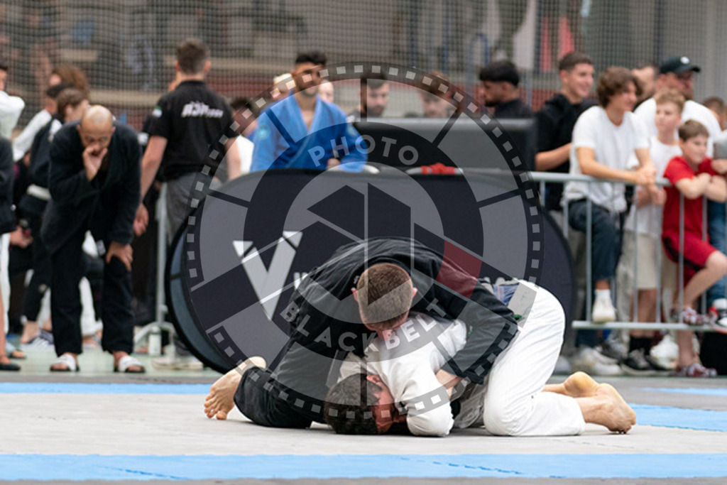 20230826PBB52759 | Fighters compete during the AJP INTLPRO BJJ and grappling competition in Hamburg, Germany, on August 26 2023.
