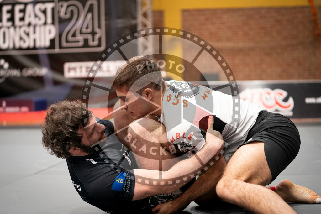20240217PBB01015 | Fighters compete during the ADCC European, Middle Eastern and African Championship in Zagreb, Croatia, on February 17, 2024.