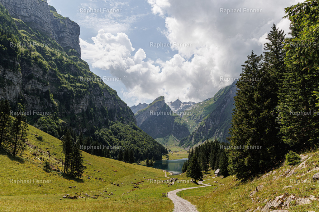 Seealpsee im Kanton Appenzell  | Erlebe eindrucksvolle Landschaftsfotografie aus dem Engadin und darüber hinaus. Raphael Fenner bietet zudem professionelle Fotoaufträge für Hochzeiten, Porträts und Unternehmen. Jetzt entdecken und inspirieren lassen!