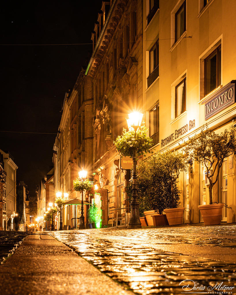 Die Mainzer Altstadt bei Nacht | Die Mainzer Altstadt bei Nacht