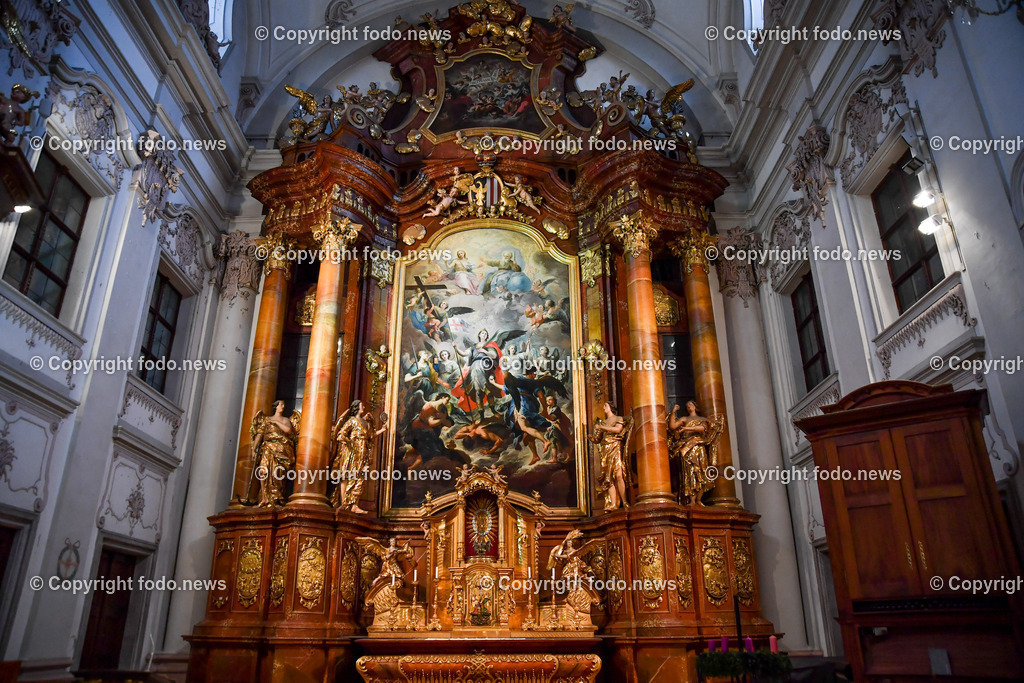 Ursulinenkirche Linz_ Engel_ 06.12.2022-15 | 06.12.2022, Linz, AUT, Ursulinenkirche, im Bild Engel