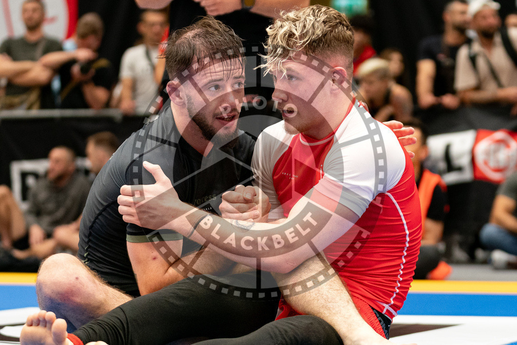 20230916PBB4355 | Fighters compete during the grappling tournement ADCC Trials (European, Middle East and African Championship) in Warsaw, Poland, on September 16, 2023.
