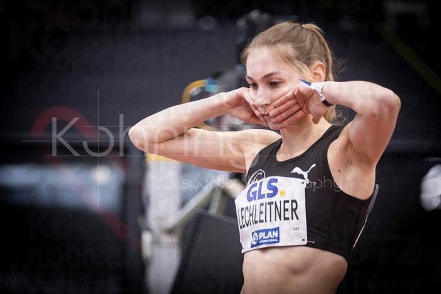 Deutsche Leichtathletik-Hallenmeisterschaften; Dortmund, 28.02.2026 | Elisa Lechleitner (LAZ Ludwigsburg); Deutsche Leichtathletik-Hallenmeisterschaften am 28.02.2026 in der Helmut-Körnig-Halle in Dortmund. 